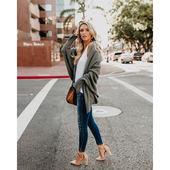 >>LAST<< Colette Dolman Cardigan - D.Sage - Picture 3 of 5